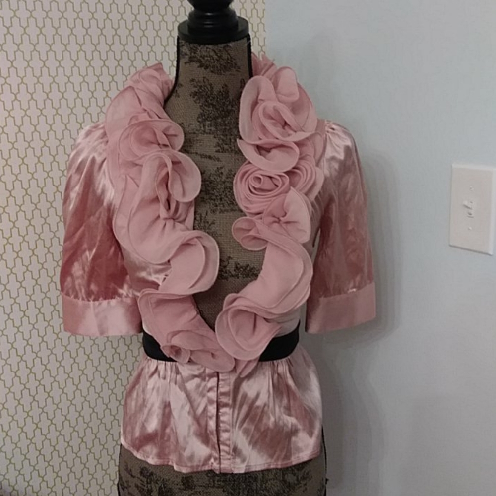 Bebe silk top